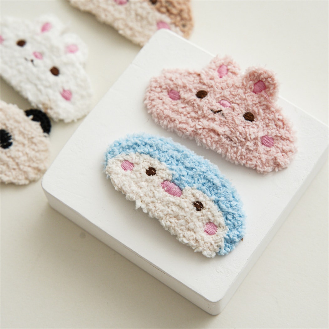 Beau - Sweet Animal Design Plush Hair Clip