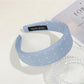 Gifty - Polka Dot Pleated Fabric Wide Edge Headband