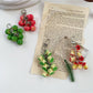 Keypus - Cute Fruit Apple Keychain Bag Charm