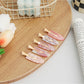 Beau - Elegant Pink Straight Hair Clip