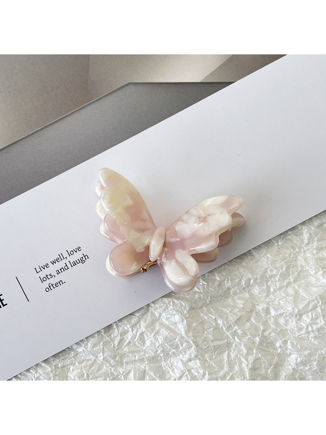 Beau - Double Layer Butterfly Hair Clip