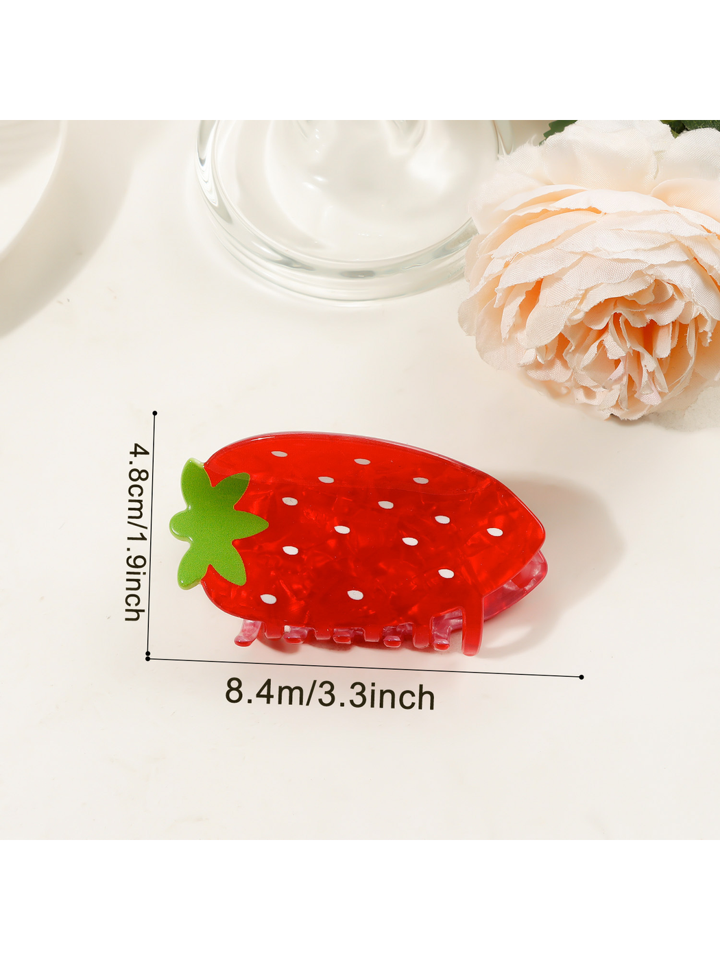 Beau - Glossy Fruit Shape Sweet Style Claw Clip