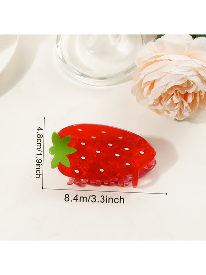 Beau - Glossy Fruit Shape Sweet Style Claw Clip