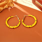 Earedge - Retro Colorful Polka Dot Earrings