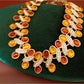 Nozari - Vintage Geometric Oval Rhinestone Necklace