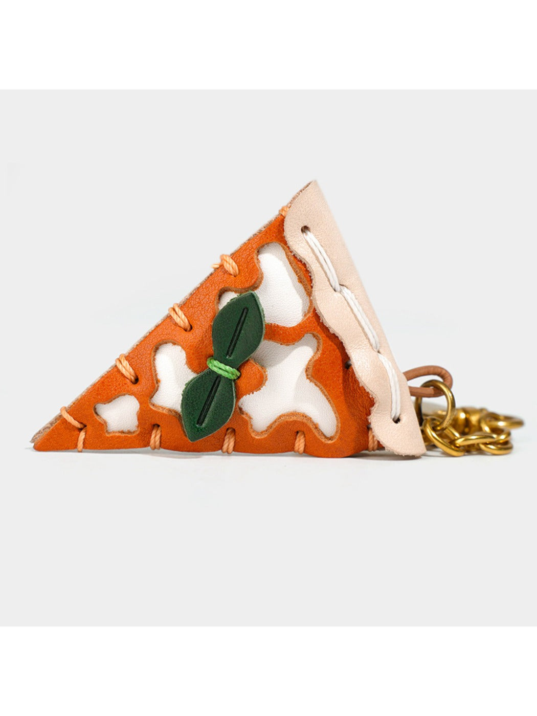 Keypus - Cute Pizza-Shaped Charm Keychain