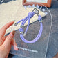 Keypus - Solid Color Knotted Wrist Phone Strap Lanyard