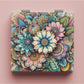 Mirroray - Colorful Floral Print Folding Mirror