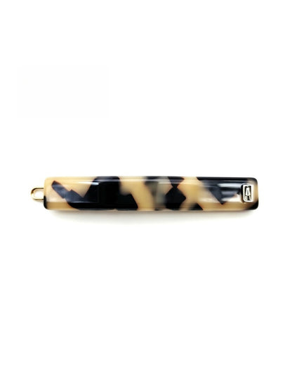 Beau - Geometric Acetate Straight Bar Hair Clip