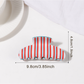 Beau - Striped PVC Updo Hair Clip