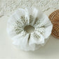 Gifty - Black White Polka Dot Scrunchie
