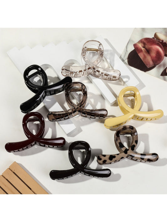 Beau - Elegant Cross Design Hair Claw Clip