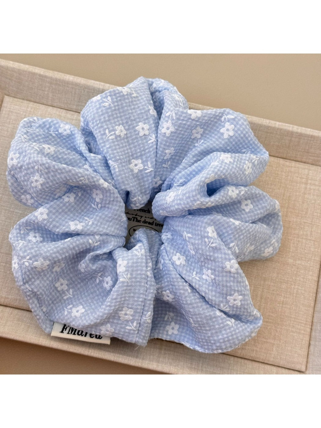 Gifty - Floral Printed Hair Scrunchies