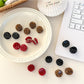 Beau - Polka Dot Round Acetate Fiber Claw Clip