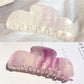 Beau - Glossy Acrylic Geometric Wave Claw Clip