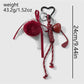 Keypus - Y2K Bow Heart Keychain Bag Charm Keychain