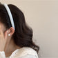 Gifty - Rounded Polka Dot Polyester Fashion Scrunchie