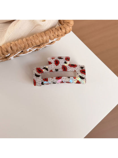 Beau - Valentine's Day Red Hair Clip