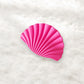 Beau - Matte Plastic Fan Shape Everyday Claw Clip