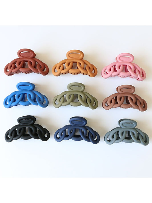 Beau - Minimalist Chain Link Hair Claw Clip