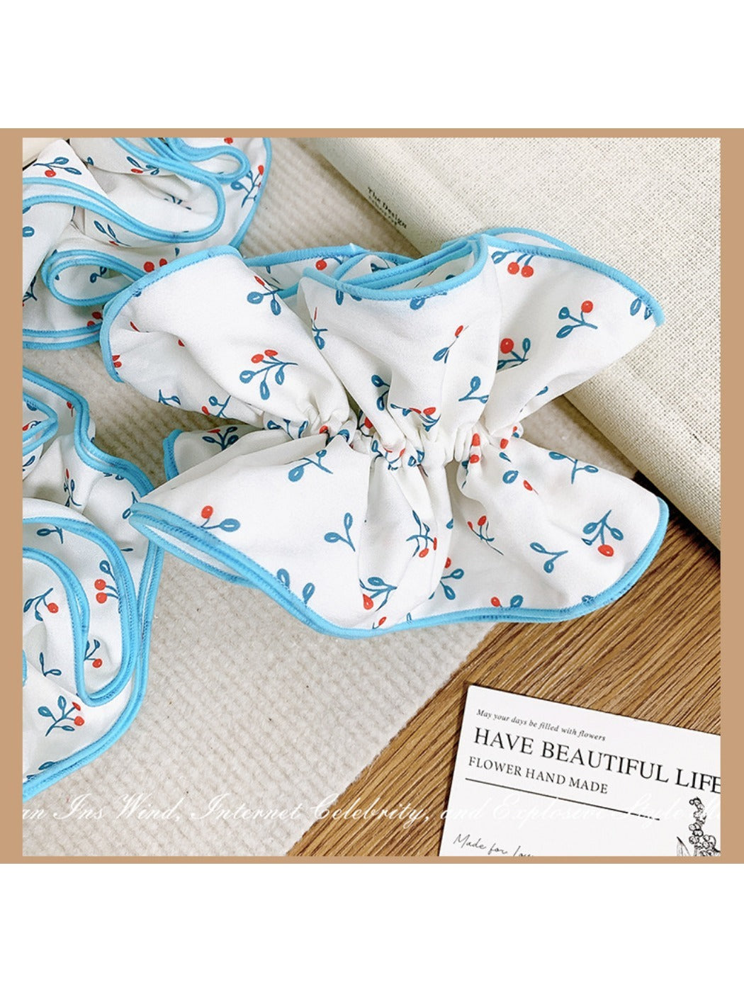 Gifty - Sweet Floral Double Layer Hair Circle