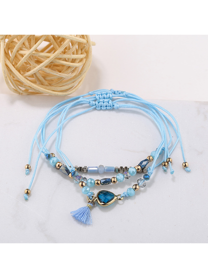 Lovra - Bohemian Beaded Tassel Bracelet Bracelet