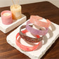 Gifty - Glossy PVC Grid Texture Wide Headband