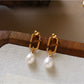 Earedge - Vintage Irregular Sculpted Drop Earrings