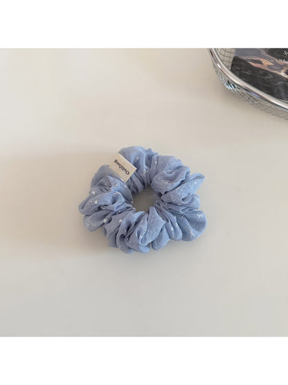 Gifty - Sparkly Embellished Polyester Scrunchie