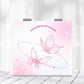 Mirroray - Pink Tones Butterfly Print Makeup Mirror