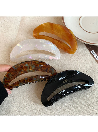 Beau - Iridescent Oval Claw Clip