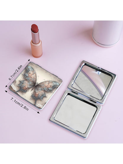 Mirroray - Dreamy Butterfly Design Folding Compact Mirror