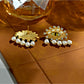 Earedge - Everyday Beaded Eye Shaped Earrings