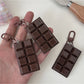 Keypus - Cute Chocolate Style Alloy Bag Charm Keychain