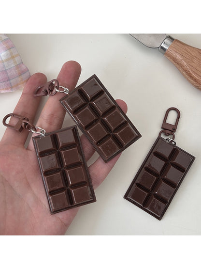 Keypus - Cute Chocolate Style Alloy Bag Charm Keychain