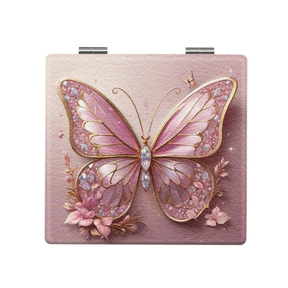 Mirroray - Butterfly Pattern Foldable Compact Mirror