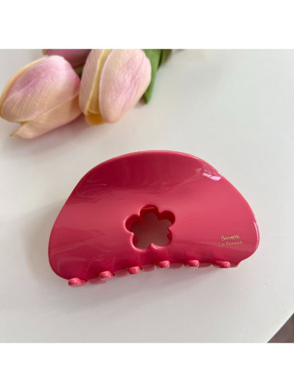 Beau - Hollowed-Out Flower-Shaped Hair Clip