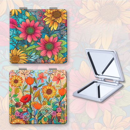 Mirroray - Decorative Folding Desktop Touch-Up Mirror