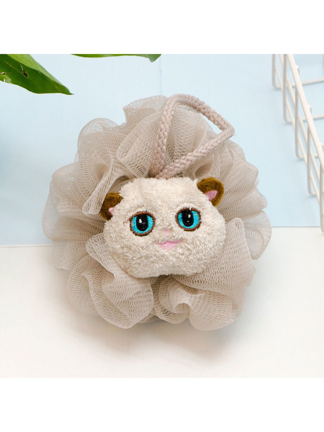 PAPO - Animal Face Bath Pouf