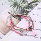 Lovra - Fashionable Beaded Tassel Pendant Bracelet