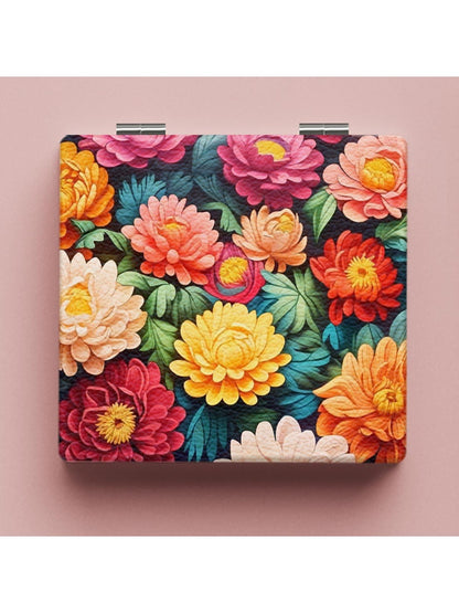 Mirroray - Beautiful Folding Flower Pattern Mirror