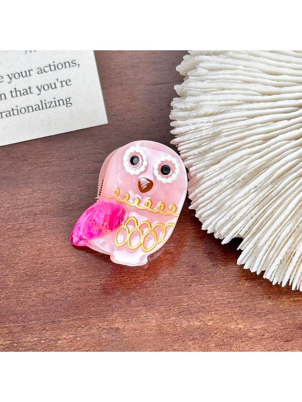 Beau - Cute Cartoon Owl Hair Clips