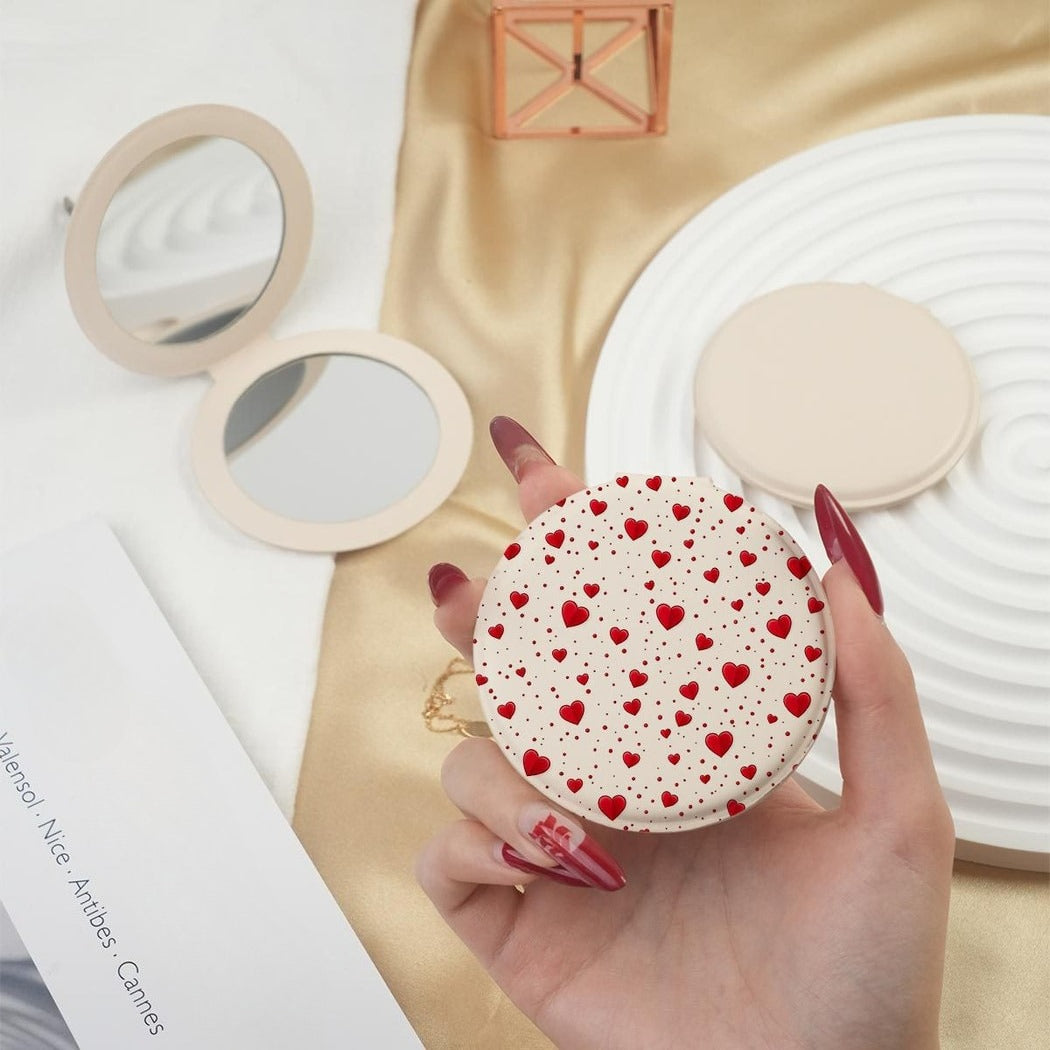Mirroray - Portable Round Foldable Makeup Mirror