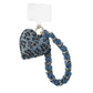 Keypus - Y2K Heart Chain Detail Polyester Keychain