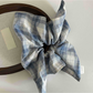 Gifty - Plaid Square Scarf Style Hair Scrunchie