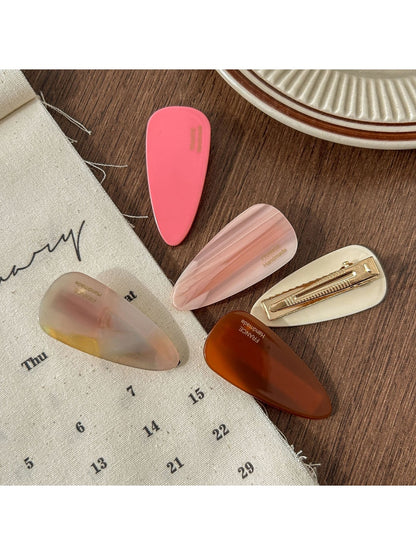 Beau - Minimalist Acetate Alloy Side Barrette