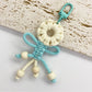 Keypus - Beaded Fringe Flower Keychain