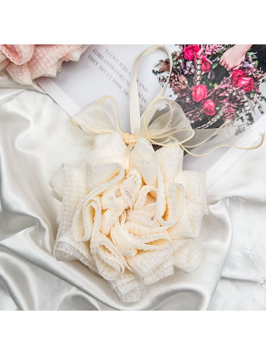 Papo - Soft Mesh Bath Pouf