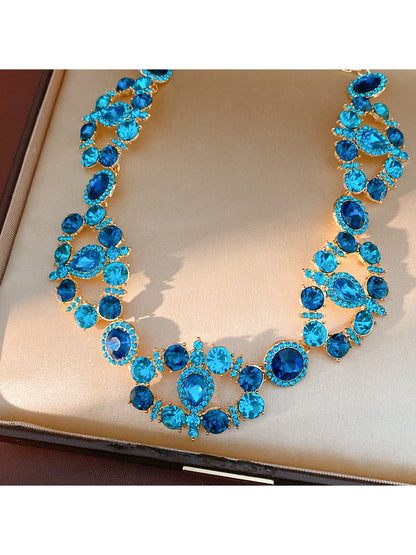 Nozari - Vintage Teardrop Rhinestone Jewelry