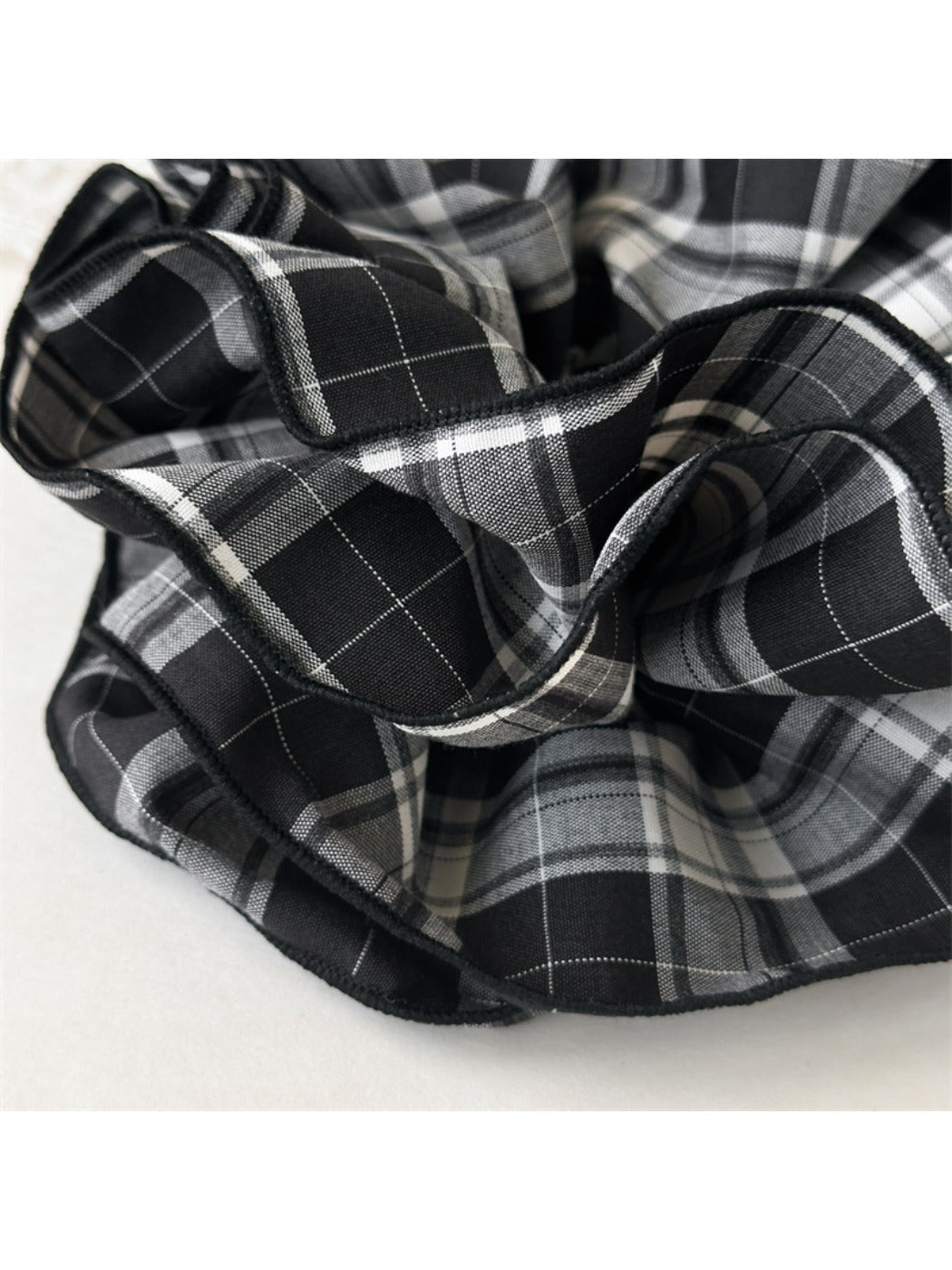 Gifty - Vintage Plaid Four Layer Scrunchie